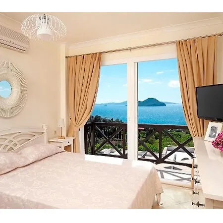 Luxury With Amazing Sea View And Private Pool In Bodrum, Turkey Vilă *